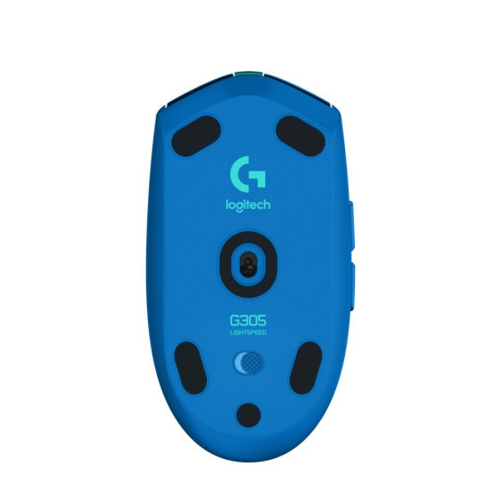 Безжична мишка Logitech G305 Lightspeed, 12000 DPI, 1000Hz, Blue (910-006014)