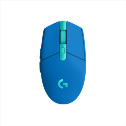 Безжична мишка Logitech G305 Lightspeed, 12000 DPI, 1000Hz, Blue (910-006014)