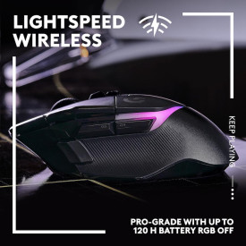 Мишка Logitech G502 X Plus, Black, Lightsync RGB