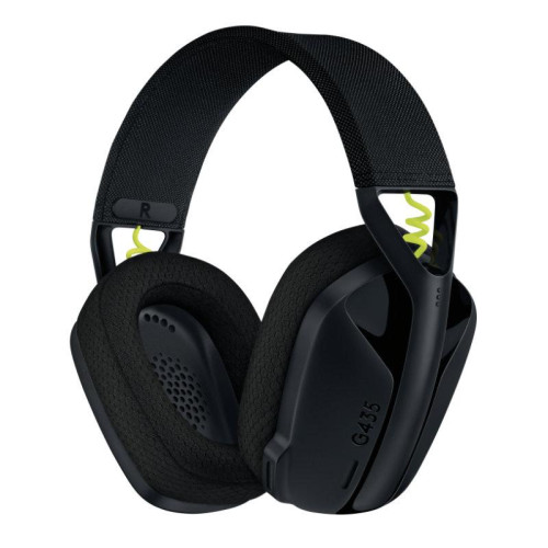 Безжични слушалки Logitech G435 Lightspeed Wireless, USB, Black