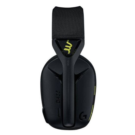 Безжични слушалки Logitech G435 Lightspeed Wireless, USB, Black