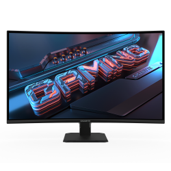 Монитор Gigabyte GS32QCA - 32 инча SS/VA 1500R, QHD 2560x1440, 180Hz, 1ms, HDR Ready, FreeSync Premium, HDMI/DP