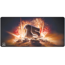 Подложка за мишка World of Tanks 15 Anniversary XL