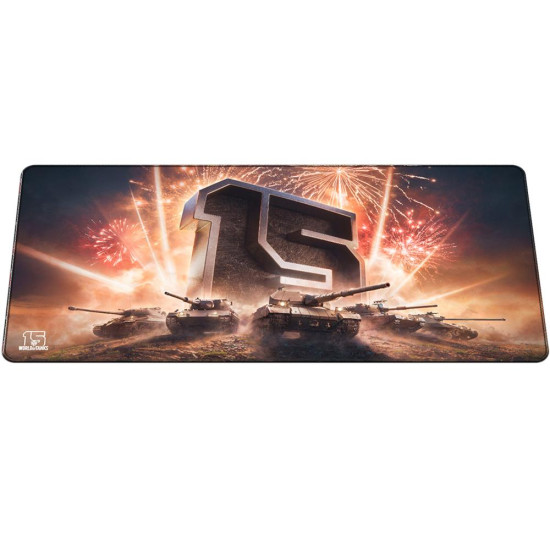 Подложка за мишка World of Tanks 15 Anniversary XL