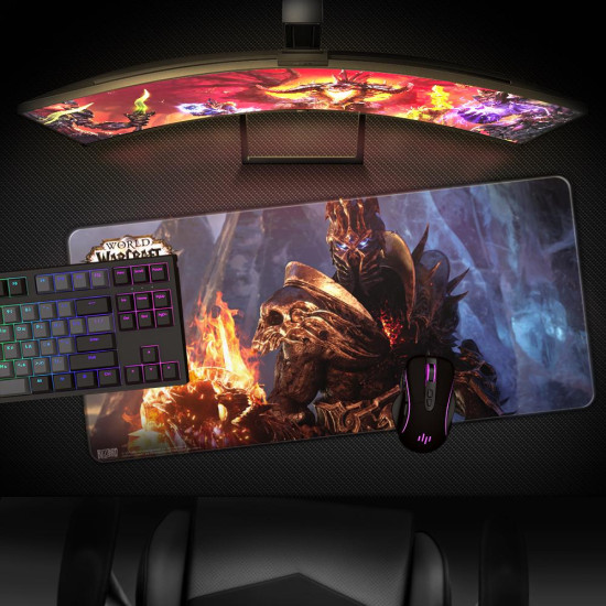 Подложка за мишка Blizzard World of Warcraft Shadowlands - Bolvar XL, 900x420x4 mm (FBLMPWOWLEACH21XL)