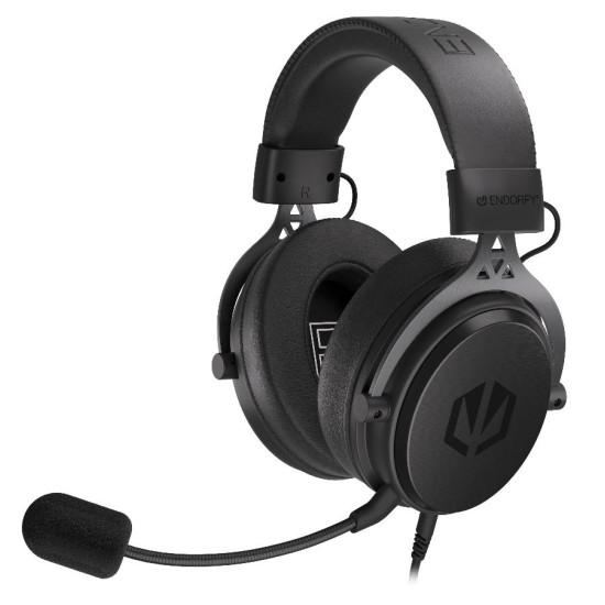 Слушалки ENDORFY Viro Plus, 7.1 Surround sound, USB, Black