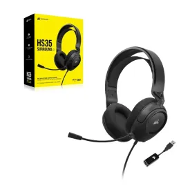 Безжични слушалки Corsair HS35 SURROUND v2 Multiplatform Gaming Headset