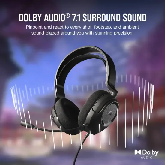 Безжични слушалки Corsair HS35 SURROUND v2 Multiplatform Gaming Headset