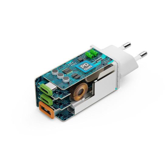 Зарядно HAMA 201996, 65W, GaN, PD