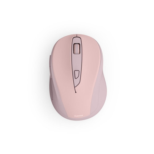 Безжична мишка HAMA WM-400, 6 бутона, тиха, Pink