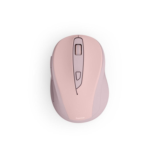 Безжична мишка HAMA WM-400, 6 бутона, тиха, Pink