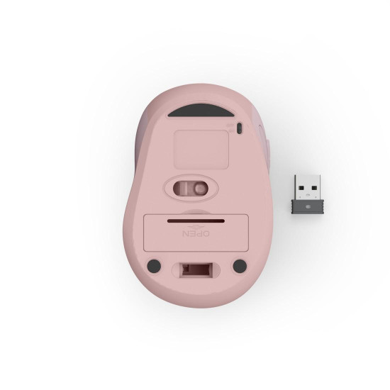 Безжична мишка HAMA WM-400, 6 бутона, тиха, Pink
