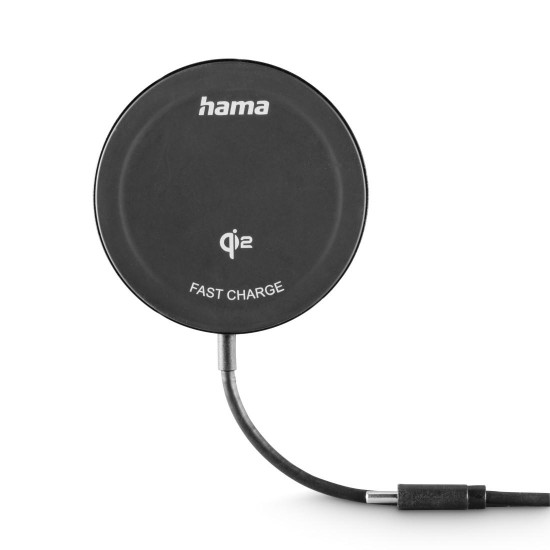 Безжично зарядно HAMA Qi2, 15W, за Apple