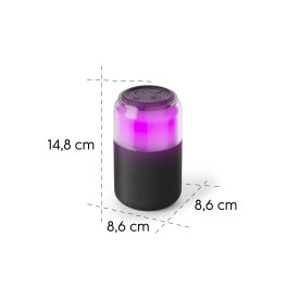 Преносима тонколона HAMA Can Speaker, Bluetooth, 5W, LED, Black (HAMA-188243)