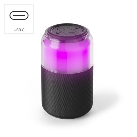 Преносима тонколона HAMA Can Speaker, Bluetooth, 5W, LED, Black (HAMA-188243)
