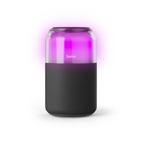Преносима тонколона HAMA Can Speaker, Bluetooth, 5W, LED, Black (HAMA-188243)