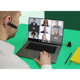 Безжични слушалки HAMA MyVoice2100, Multipoint, Black