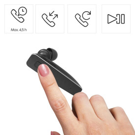 Безжични слушалки HAMA MyVoice2100, Multipoint, Black