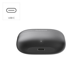Безжични слушалки HAMA Freedom Buddy II, True Wireless, Black