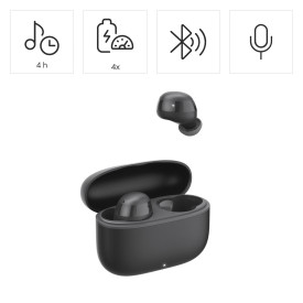Безжични слушалки HAMA Freedom Buddy II, True Wireless, Black