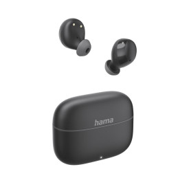 Безжични слушалки HAMA Freedom Buddy II, True Wireless, Black