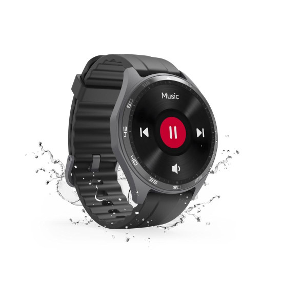 Смарт часовник HAMA 7010, GPS, AMOLED 1.43 инча, 53 мм, Black