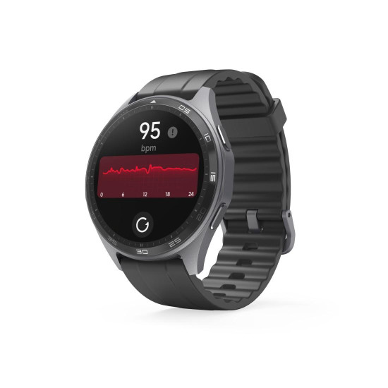Смарт часовник HAMA 7010, GPS, AMOLED 1.43 инча, 53 мм, Black