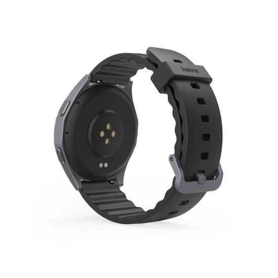 Смарт часовник HAMA 7010, GPS, AMOLED 1.43 инча, 53 мм, Black