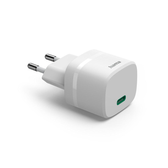 Зарядно HAMA, 30W, GaN, USB-C, PD, Qualcomm Quick Charge, Zero Standby