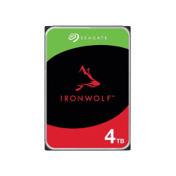 Вътрешен твърд диск SEAGATE IronWolf, 4TB, 5400 rpm, 256MB, SATA 6Gb/s, ST4000VN006