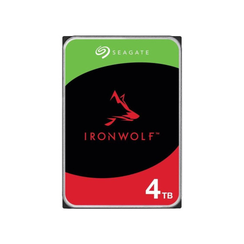 Вътрешен твърд диск SEAGATE IronWolf, 4TB, 5400 rpm, 256MB, SATA 6Gb/s, ST4000VN006