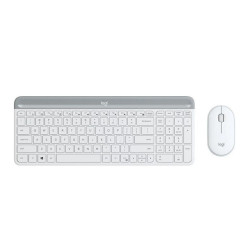 Комплект клавиатура и мишка Logitech MK470, White