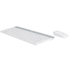 Комплект клавиатура и мишка Logitech MK470, White