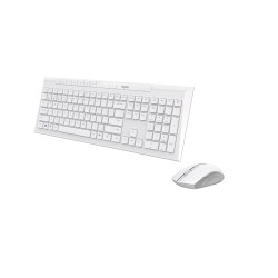 Комплект клавиатура и мишка Rapoo 8210M, Multi-Mode, White