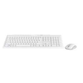 Комплект клавиатура и мишка Rapoo 8210M, Multi-Mode, White