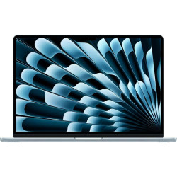 Лаптоп Apple MacBook Air 15 2025, Sky Blue, 15.3 инча, 2880 x 1864, Apple M4 10C, GPU Apple M4, 16GB RAM, 256GB SSD, macOS Sequioa