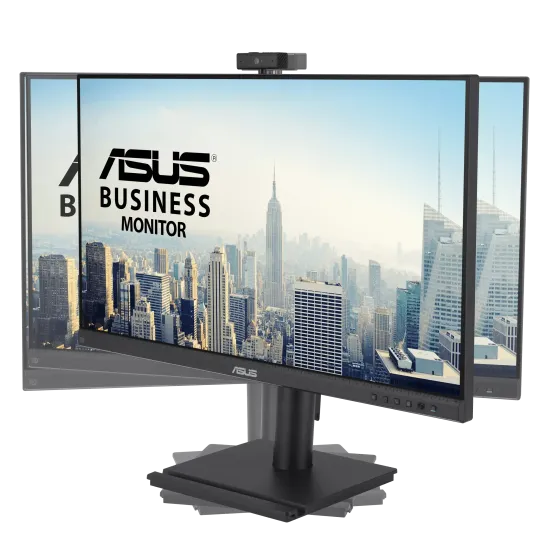 Монитор ASUS BE249QFK, 23.8 инча, IPS, FullHD 1920x1080, 100Hz, 1ms, WebCam