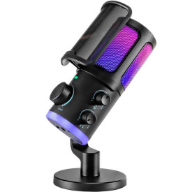 Микрофон FIFINE AM6, RGB, Black