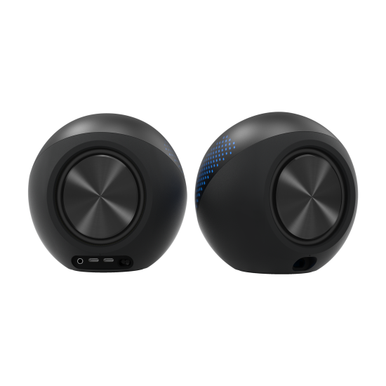 Тонколони Creative PEBBLE X, 15W, USB-C, Bluetooth, 3.5mm