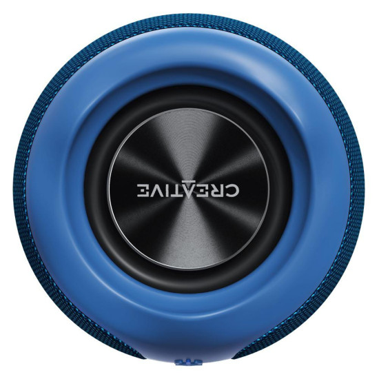 Преносима тонколона Creative MUVO Play, Bluetooth, USB-C, AUX, Водоустойчива, Blue