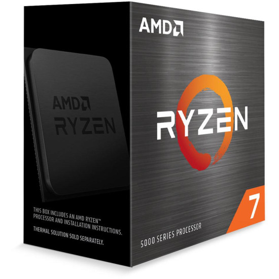 Процесор AMD RYZEN 7 5800X, 8 ядра, 16 нишки, 3.8 GHz, 36MB, 105W, AM4