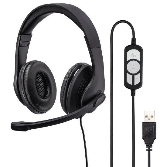 Слушалки HAMA HS-USB300, 139924