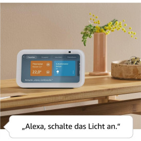 Смарт тонколона Amazon Echo Show 5, 3nd Gen., Сензорен екран, Гласов асистент, Бяла