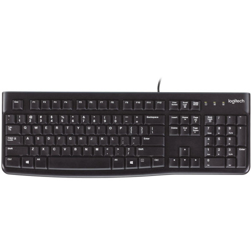 Клавиатура Logitech K120, Black, LOGITECH-KEY-K120-1