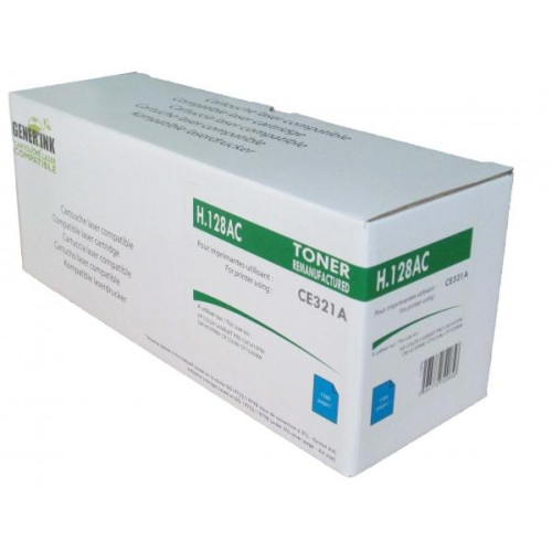 Съвместима тонер касета UPRINT HP CE321, Cyan