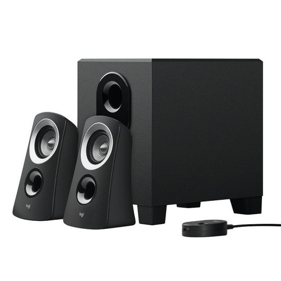Тонколони Logitech Z313, 25W, 220V, 3.5mm, Black