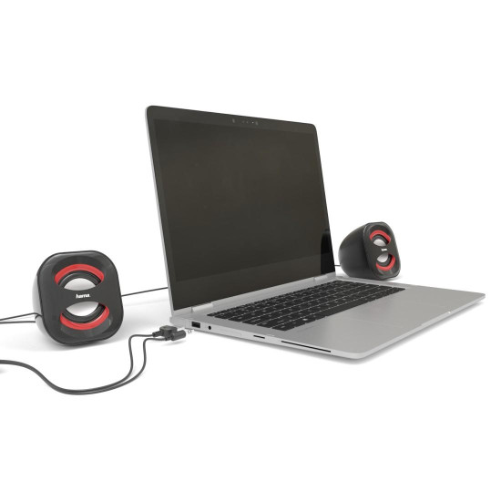 Тонколони HAMA Sonic Mobil 183, 3W, 3.5mm, USB