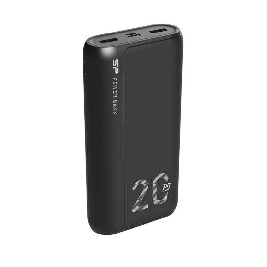 Външна батерия Silicon Power QS15, 20000 mAh, Black