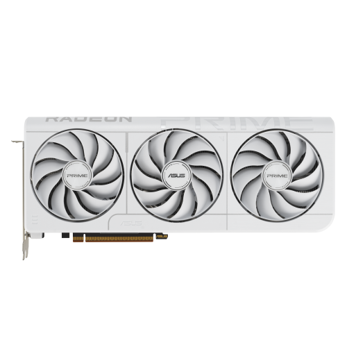 Видеокарта ASUS PRIME RADEON RX 9070 XT White OC, 16GB GDDR6, 256-bit, 1xHDMI, 3xDP