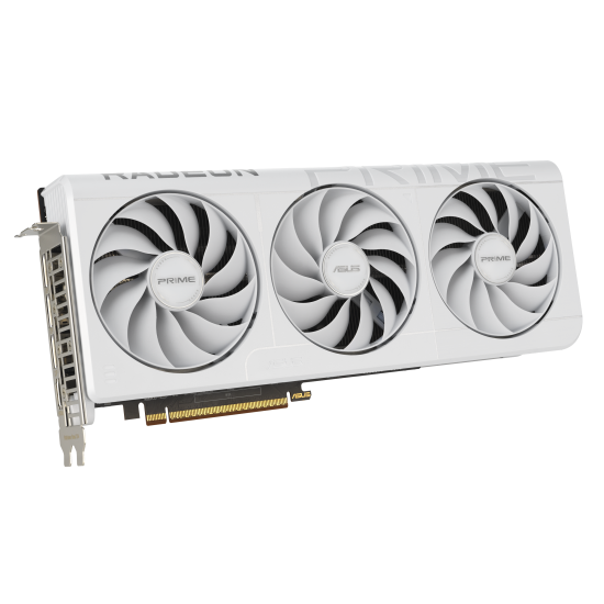 Видеокарта ASUS PRIME RADEON RX 9070 XT White OC, 16GB GDDR6, 256-bit, 1xHDMI, 3xDP